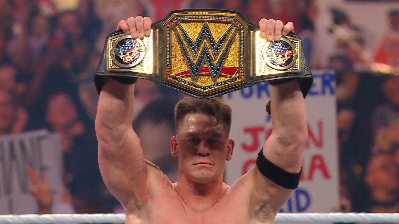 John Cena encara a los medios luego de ganar su campeonato número 17 de WWE en Wrestlemania