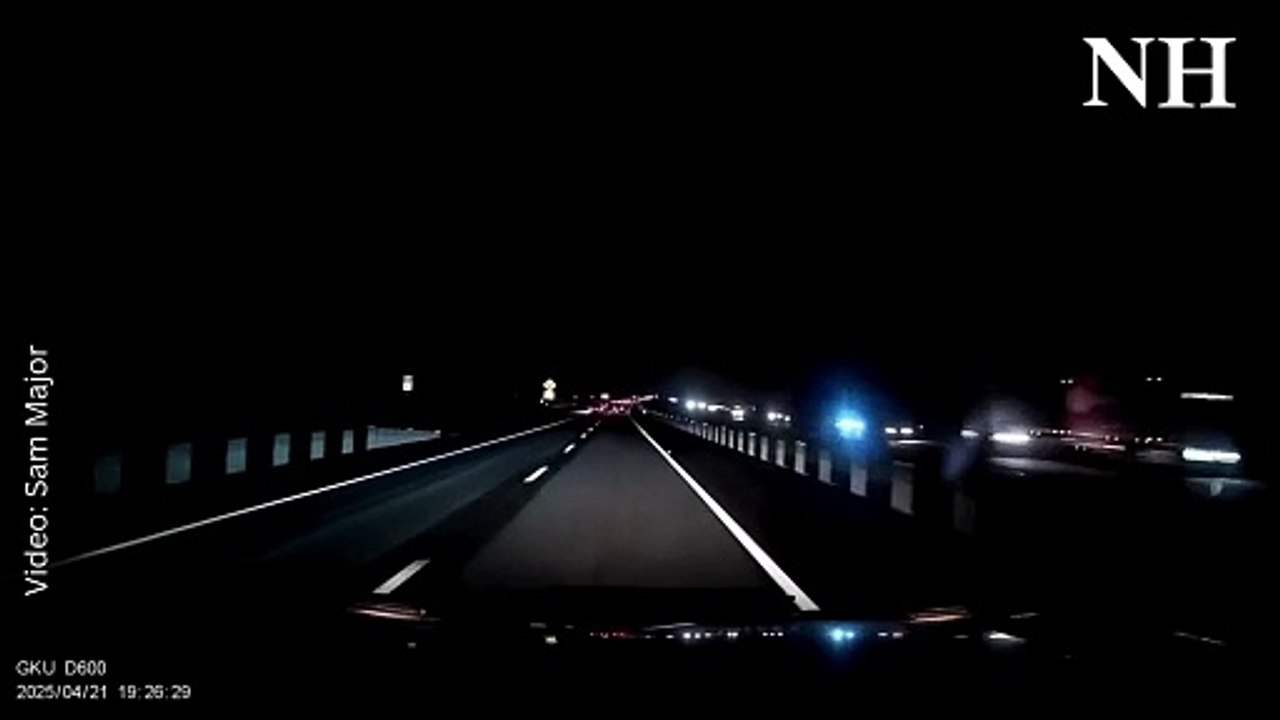 Meteor shower over the Hunter