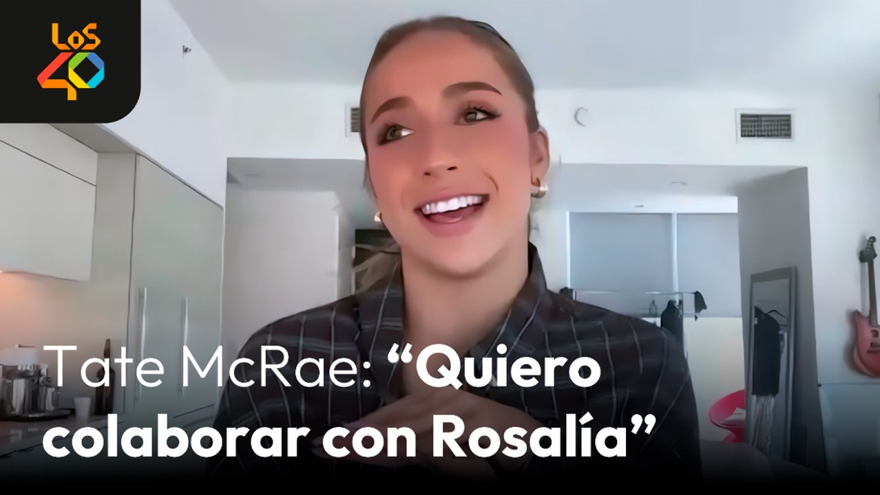 TATE MCRAE: deseo de colaborar con ROSALÍA y BAD BUNNY + amistad con OLIVIA RODRIGO | LOS40