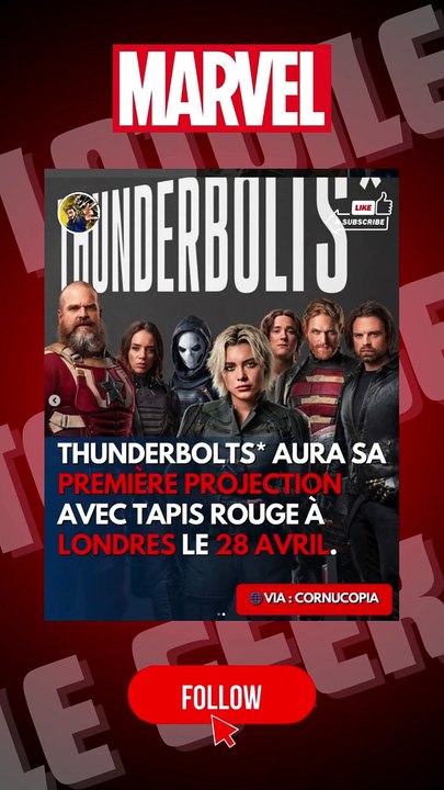 NEWS THUNDERBOLTS* MARVEL