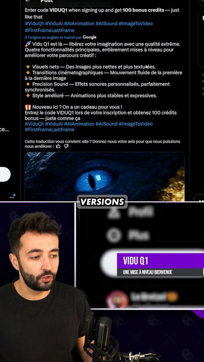 3 IA VIDÉOS RÉVOLUTIONNAIRES !! 📺 #iavideo #opensource #actusia #skyreels #mage1 #vidu #freeai