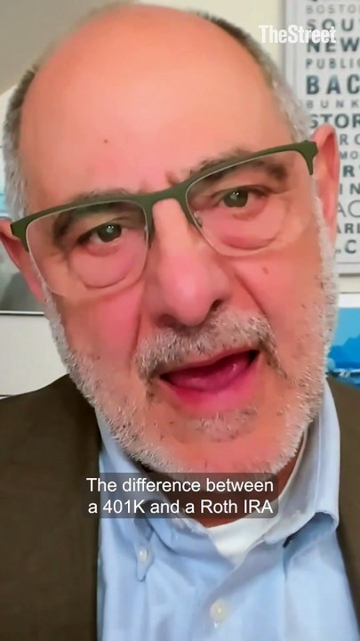 Here is the main difference between a 401(k) and a Roth IRA