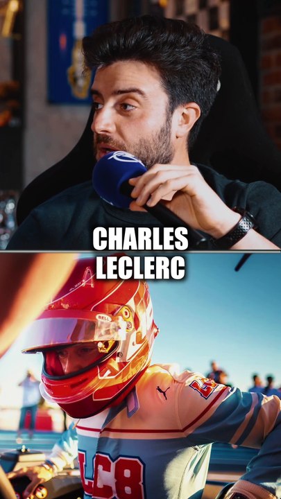 Bakian en compagnie de Charles Leclerc