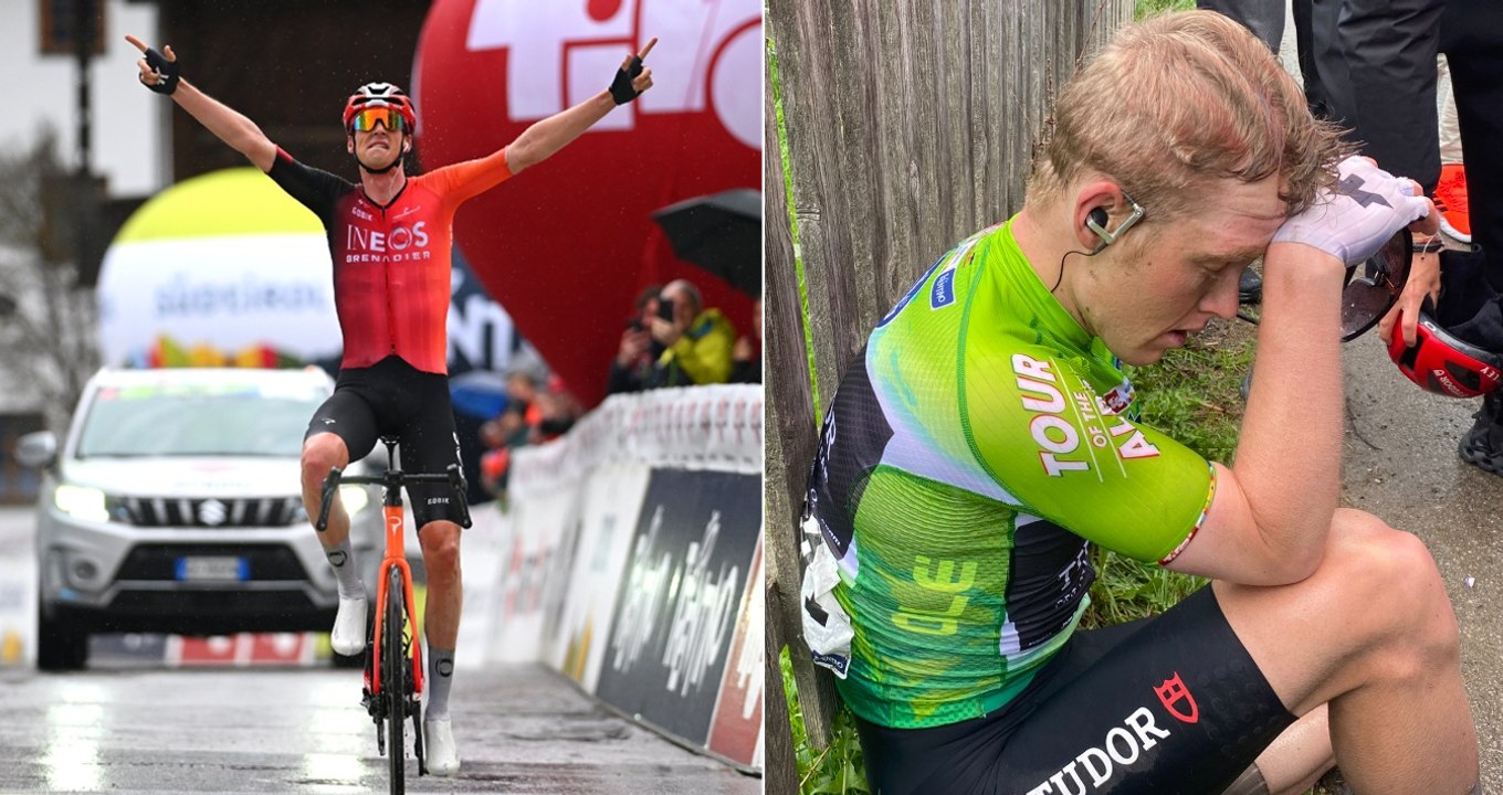 Cycling - Tour of the Alps 2025 - Stage 4 highlights... epic battle between favorites on queen stage !