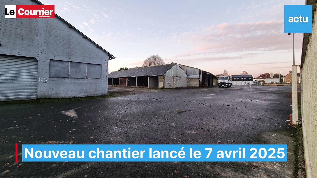 Loudéac : nouveau chantier de déconstruction lancé