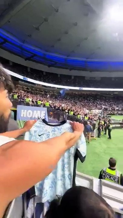 Messi é provocado com camisa de CR7 em jogo do Inter Miami