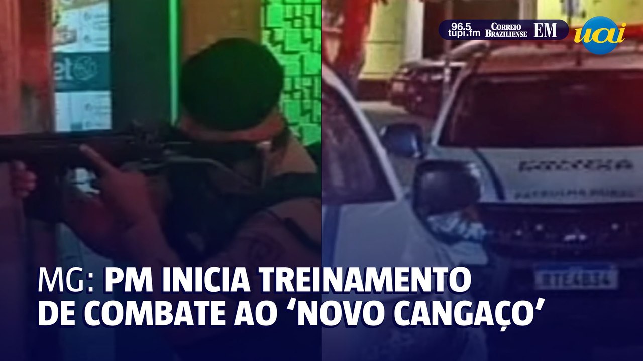 PM faz novo treinamento de combate ao 'Novo Cangaço' em Minas