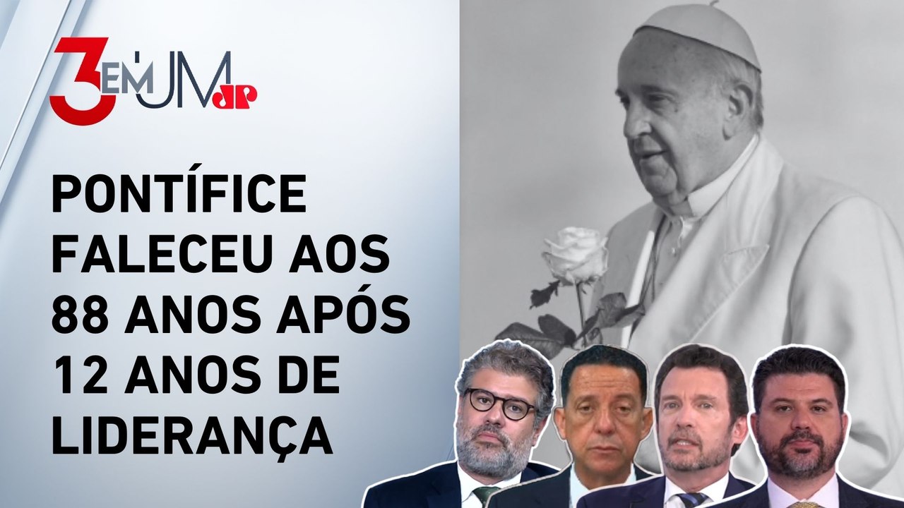 Segré, Trindade, Monteiro e Acacio analisam legado do papa Francisco e marcos do pontificado