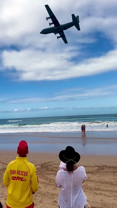 Anzac Day Cronulla flyover