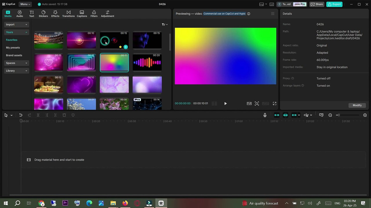 How to Apply Old Footage Effect in CapCut
