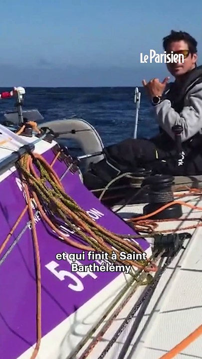 Ces skippers face à un sous-marin en pleine course