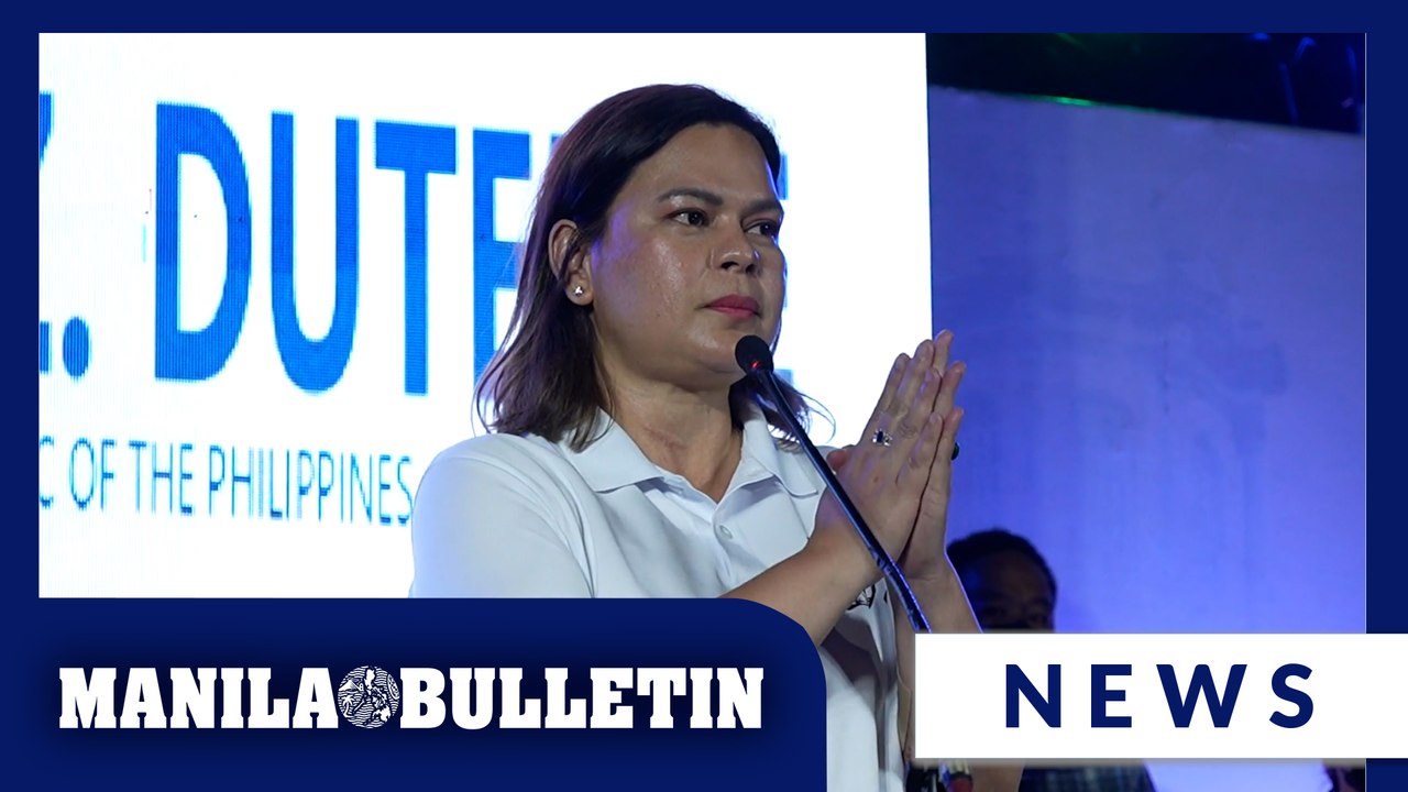 No more cursing: VP Sara prays for Pope Francis during Manila campaign sortie