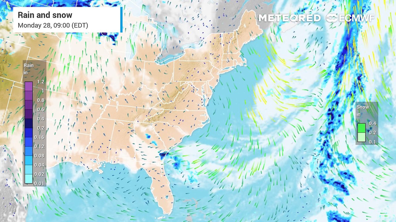 Storm System Sweeps Through the East