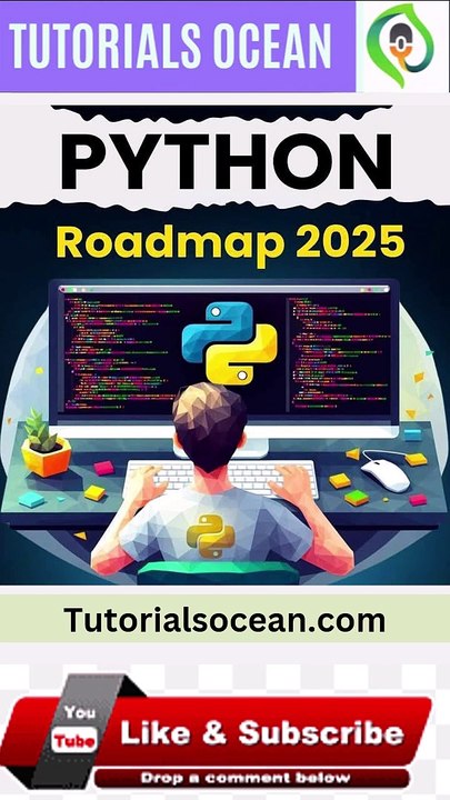 Python Roadmap 2025 - TutorialsOcean.com
