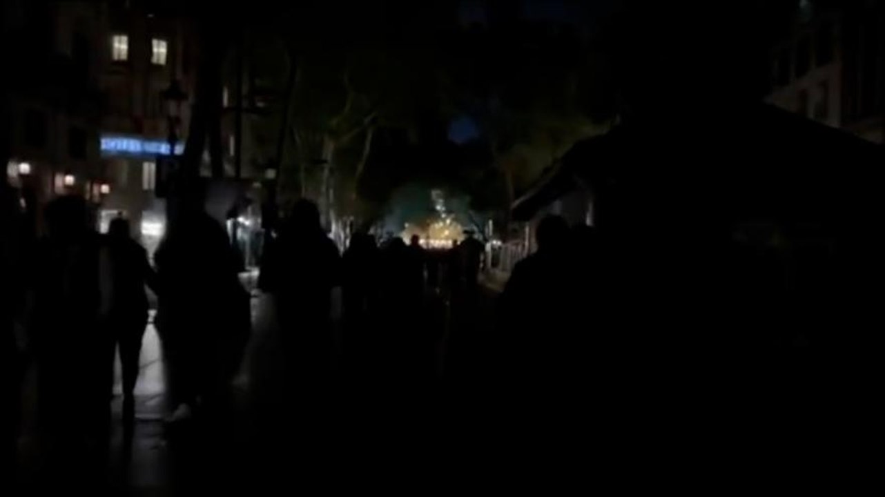 Barcellona-Inter, blackout in Catalogna: il video è surreale