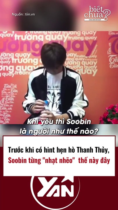Trước khi rộ tin hẹn hò Thanh Thuỷ, Soobin từng rất nhạt nhẻo