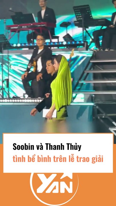 Soobin và Thanh Thuỷ tình bể tình trên sân khấu