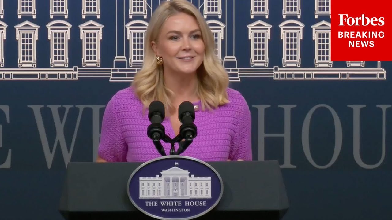 Karoline Leavitt Holds New Media White House Press Briefing
