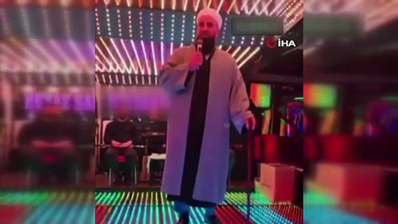 Pavyonda vaaz verdiler