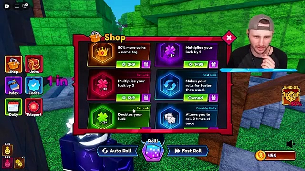 SSUNDEE I Unlocked a 1 in 147,912,781 Anime Character in Roblox