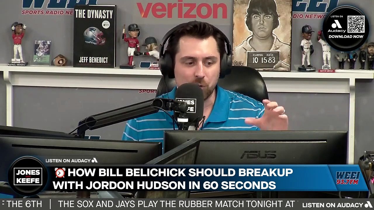 Jones & Keefe: Jones explains how Bill Belichick should breakup with Jordan Hudson in 60 seconds