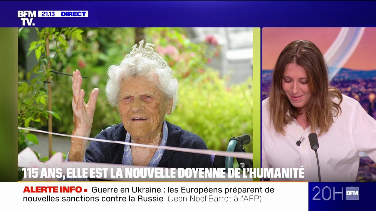 L'IMAGE DU 20H - Les secrets d'Ethel Caterham, la nouvelle doyenne de l'humanité âgée de 115 ans