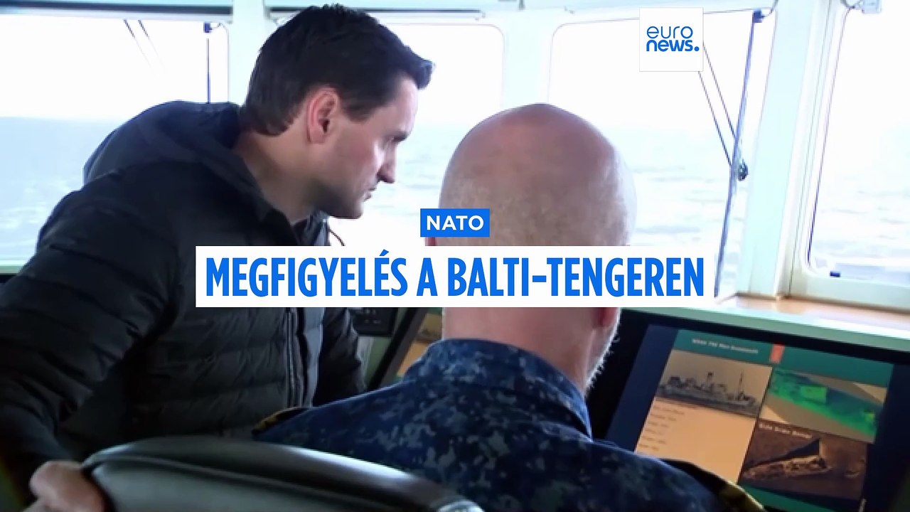 Megfigyelést tartanak belga és holland hadihajók a Balti-tengeren egy NATO-misszió részeként