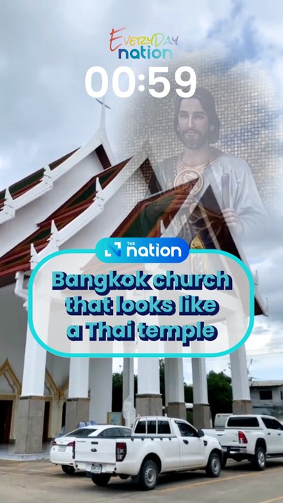 Bangkok church that looks like a Thai temple