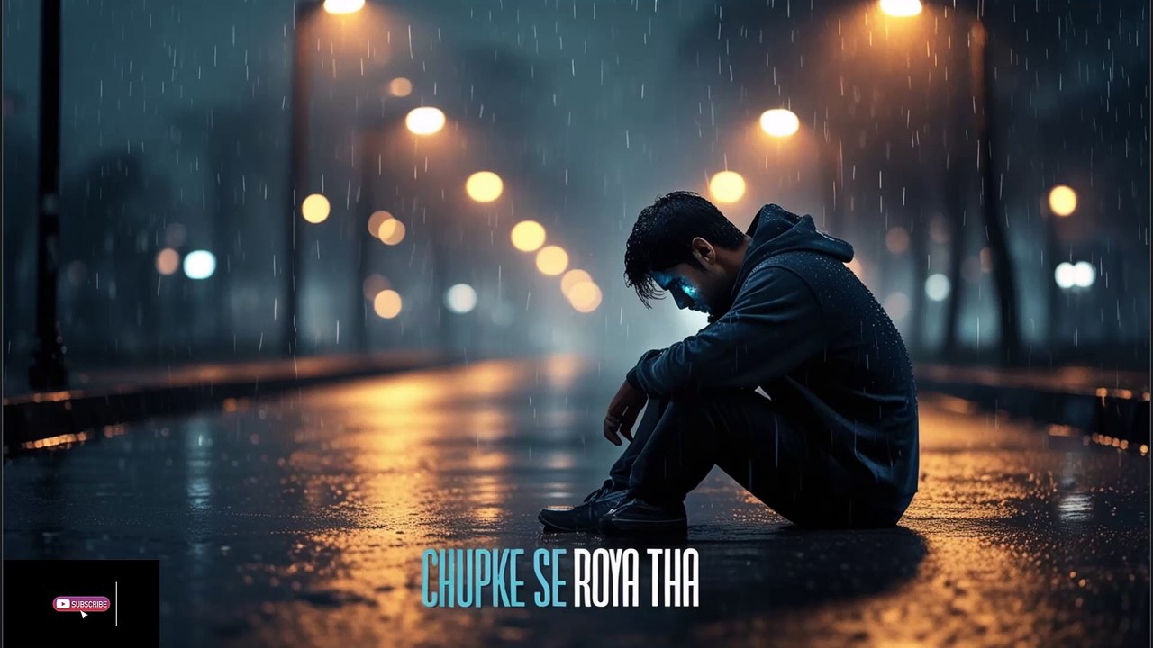 Chupke Se Roya Tha 💔 😢 | #heartbreaking #hindisong #song #2025 #sadsong #lyricalvideo #emotionalsong