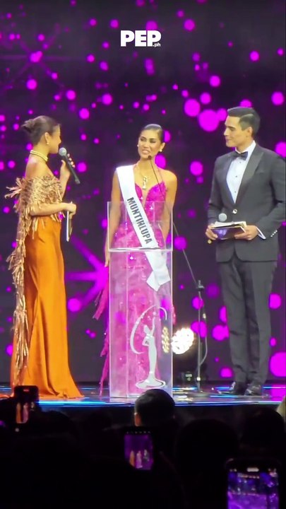 Winwyn Marquez performance at the MUPH2025 Q&A portion | PEP