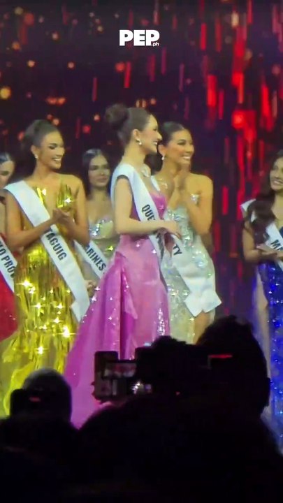 Ahtisa Manalo winning moment at the Miss Universe PH 2025 | PEP