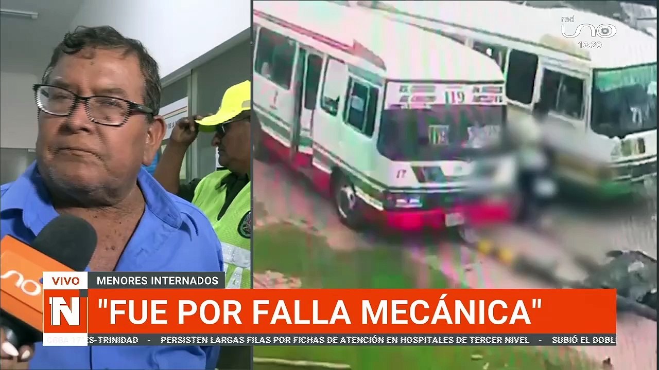 HABLA CHOFER QUE ATROPELLÓ A MENOR