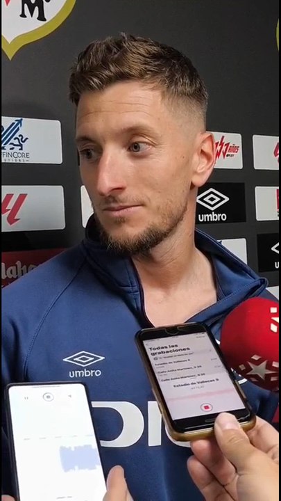 Baliu se entera del problema de la lona al final del partido