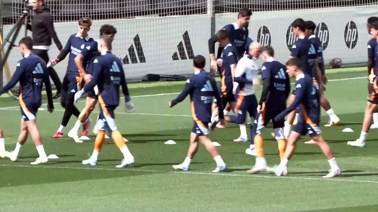 Ancelotti cuenta con cinco canteranos en el entrenamiento previo a la visita del Celta