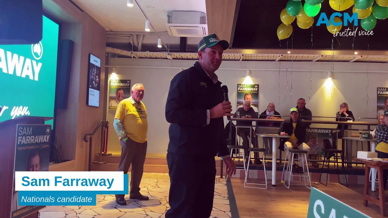 Sam Farraway election night