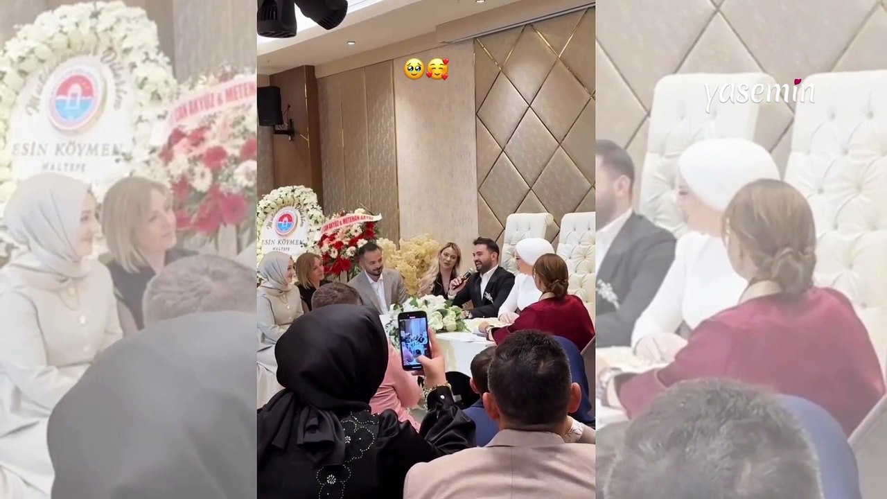 Kadir Ezildi ile Gamze Türkmen evlendi!