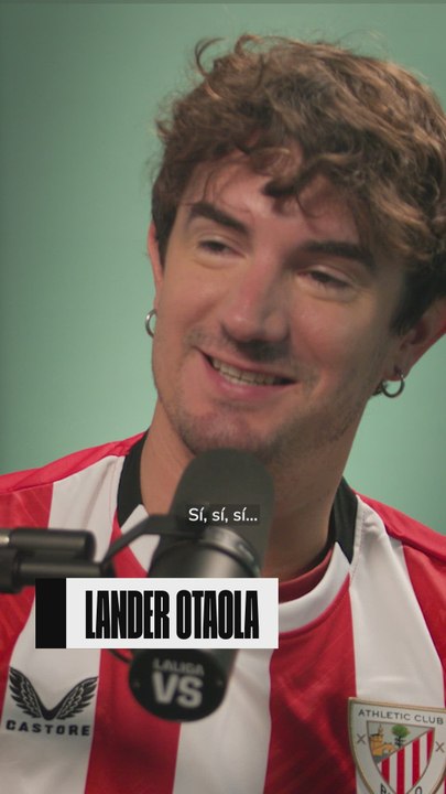 Lander Otaola: “¡Qué bonito! Son rivales en el campo, pero son amigos!”.