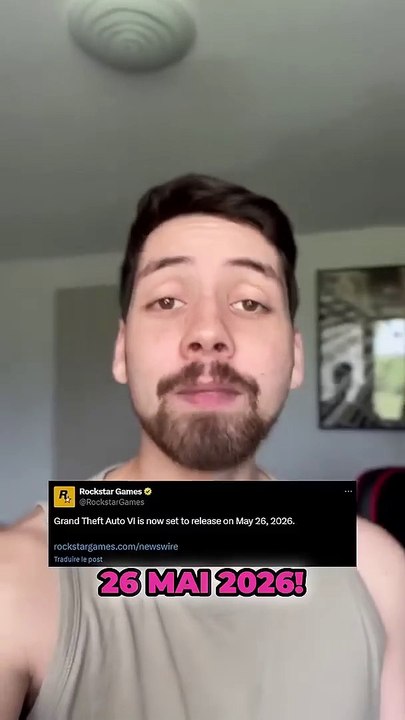 Gta 6 date de sortie 26 mai 2026 c’est OFFICIEL !