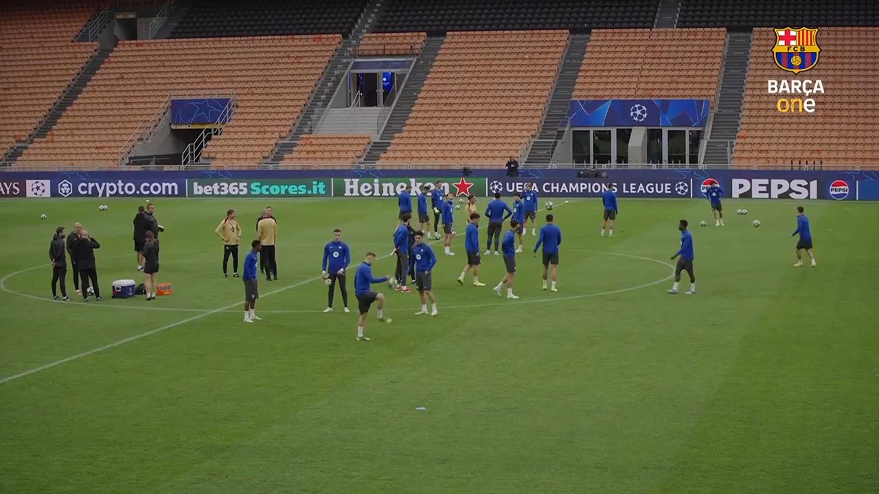 Entrenamiento FC Barcelona | Inter - Barça