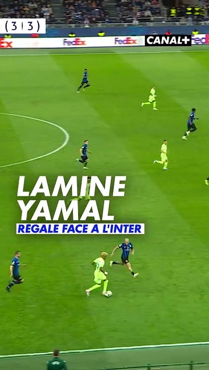 Lamine Yamal régale face à l'Inter !