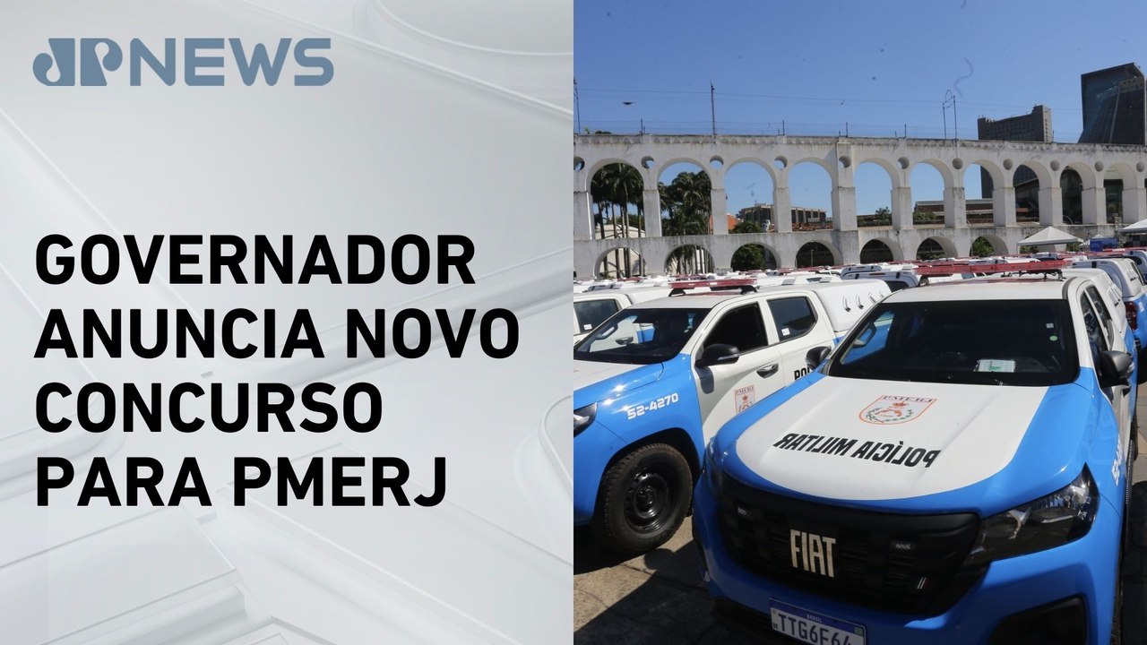 Cláudio Castro entrega 214 novas viaturas à PM