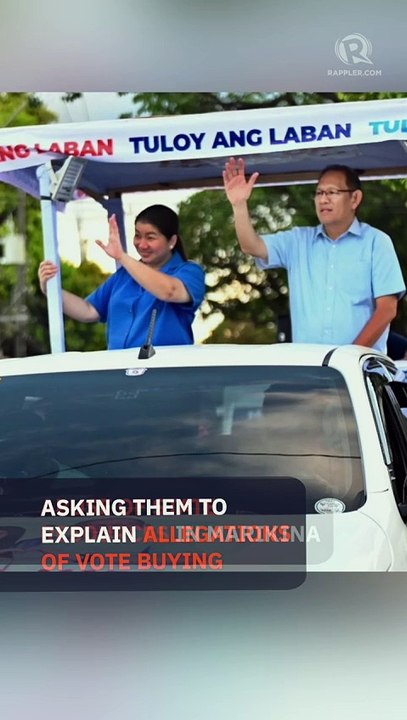 Teodoros asked to explain alleged vote buying activities in Marikina