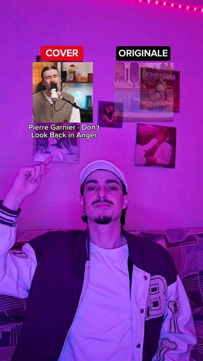 Pierre Garnier a repris "Don't Look Back in Anger" de Oasis 🥰