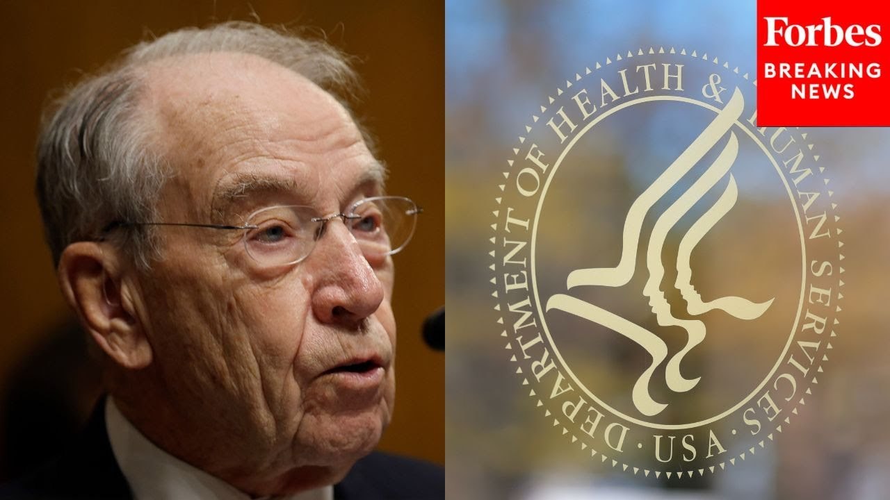 Chuck Grassley Rattles Off List Of His Priorities For The Health and Human Services Department
