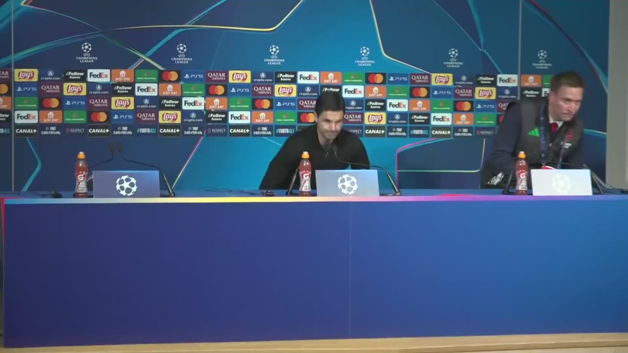 Arteta, press conference | PSG 2 - Arsenal 1