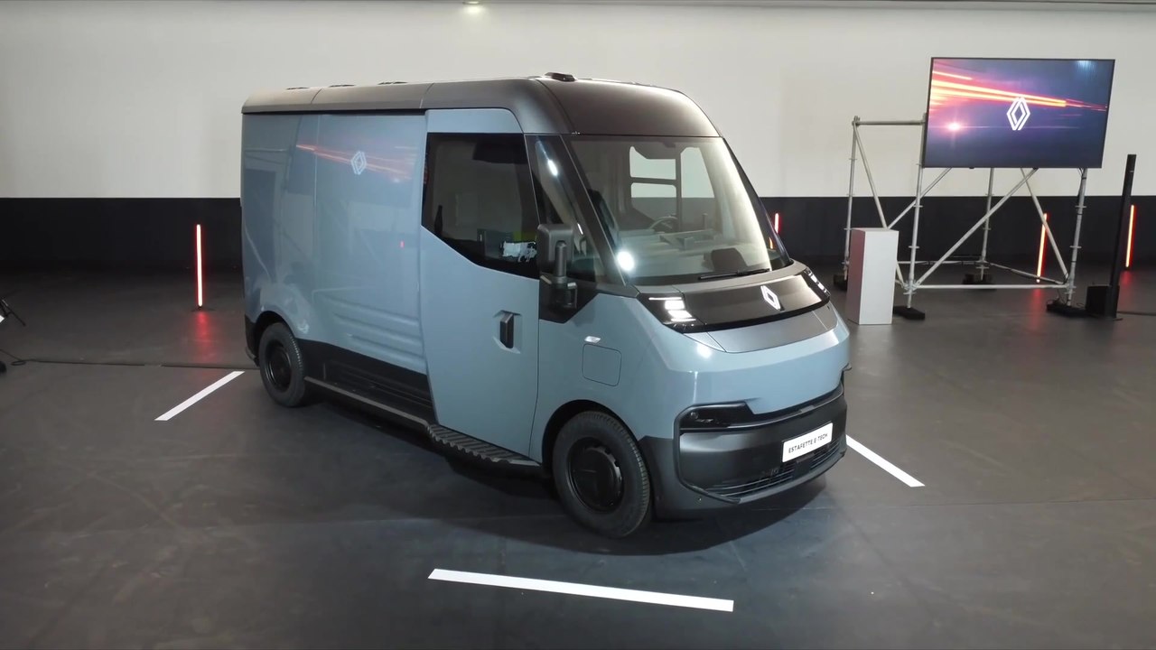 Renault Estafette E-Tech Design preview