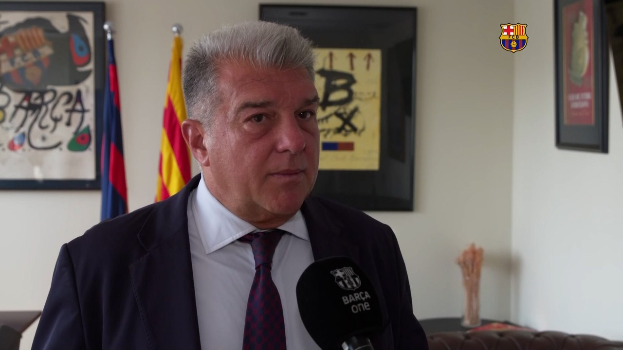 Laporta: "No podremos estar en Múnich por decisiones arbitrales que nos perjudicaron"