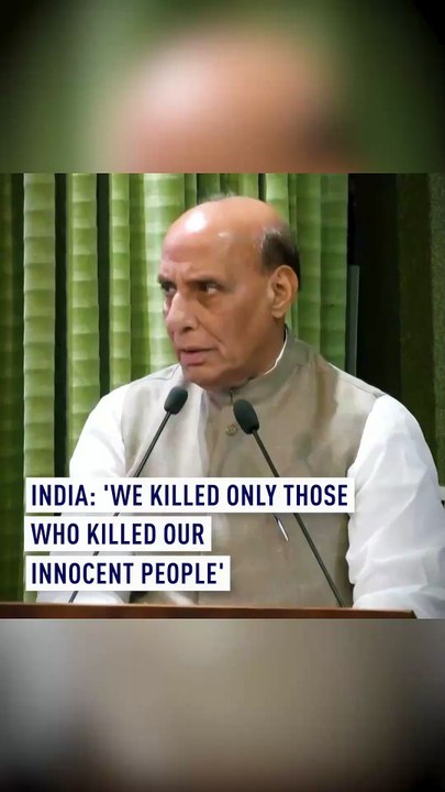 India: We killed only those who killed innocent people