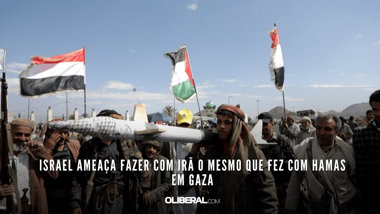 Israel ameaça fazer com Irã o mesmo que fez com Hamas em Gaza