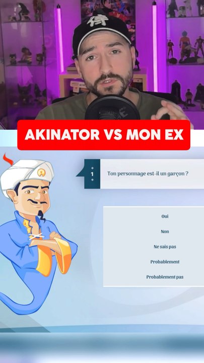 AKINATOR DEVINE MON EX ?